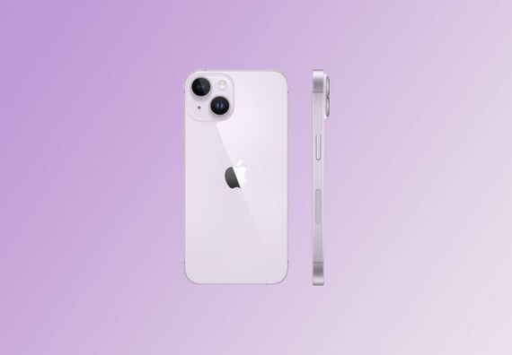 Телефон Apple iPhone 14 128Gb (Purple)