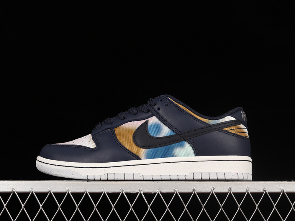Купить в Москве кроссовки Nike Dunk Low Graffiti Navy в магазине futbasket.ru
