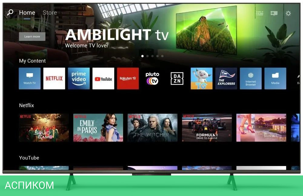 Телевизор LED Philips 50" 50PUS8108/60