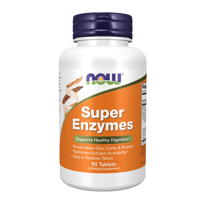 Супер ферменты, Super Enzymes, Now Foods, 90 таблеток