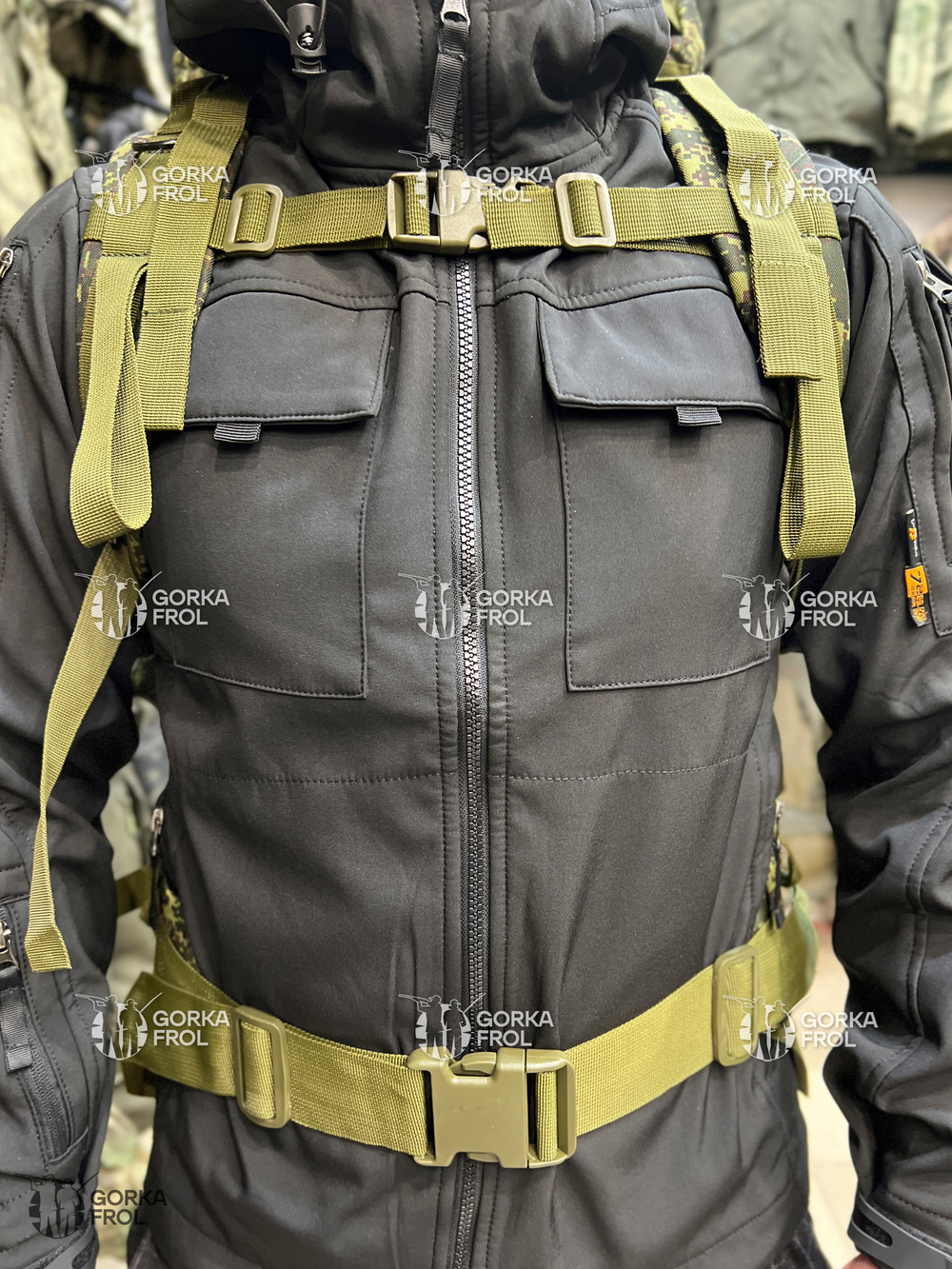 Рюкзак тактический 85 л Cordura 900D Пиксель