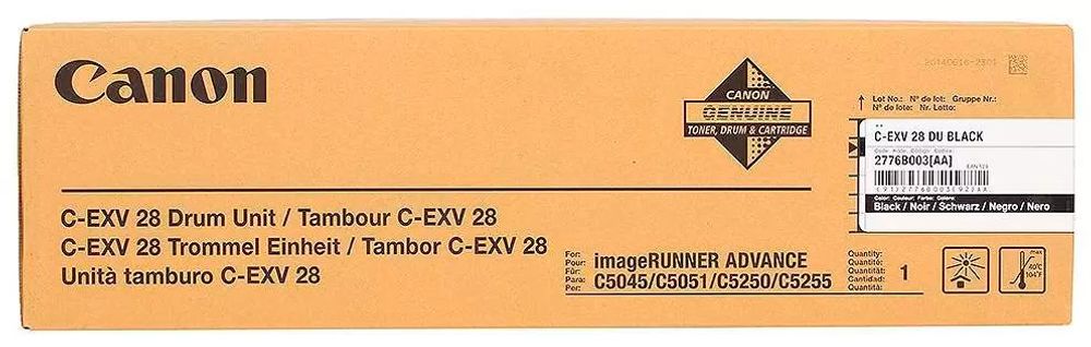 Барабан CANON DU C-EXV 28 BK