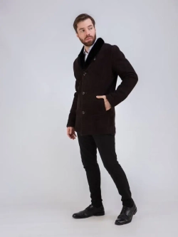 Дубленка мужская натуральная с мехом Турция