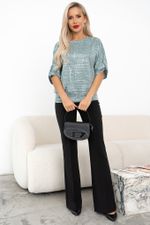 Джемпер (мятный) Б11-469/3 Nikol