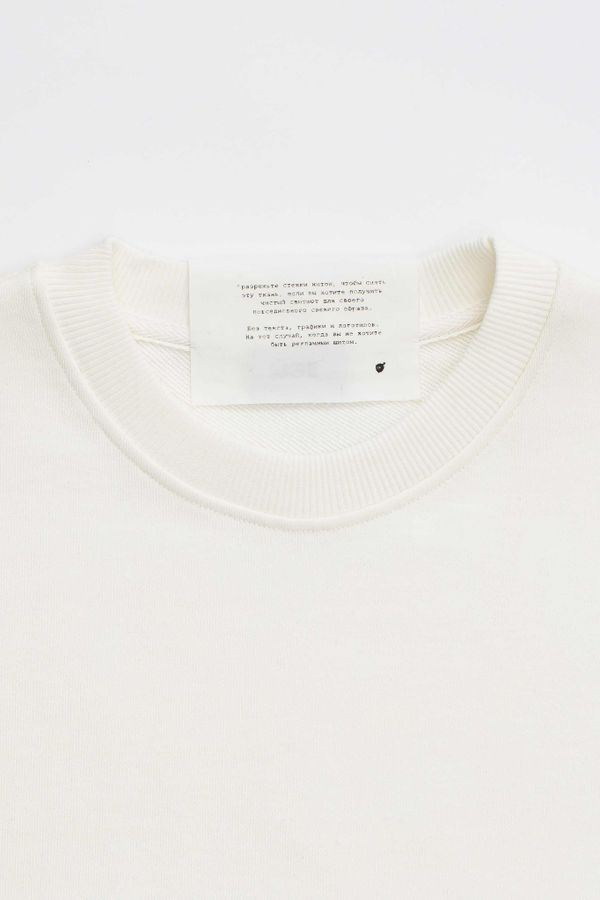 Толстовка No Print Молочная - фото 4