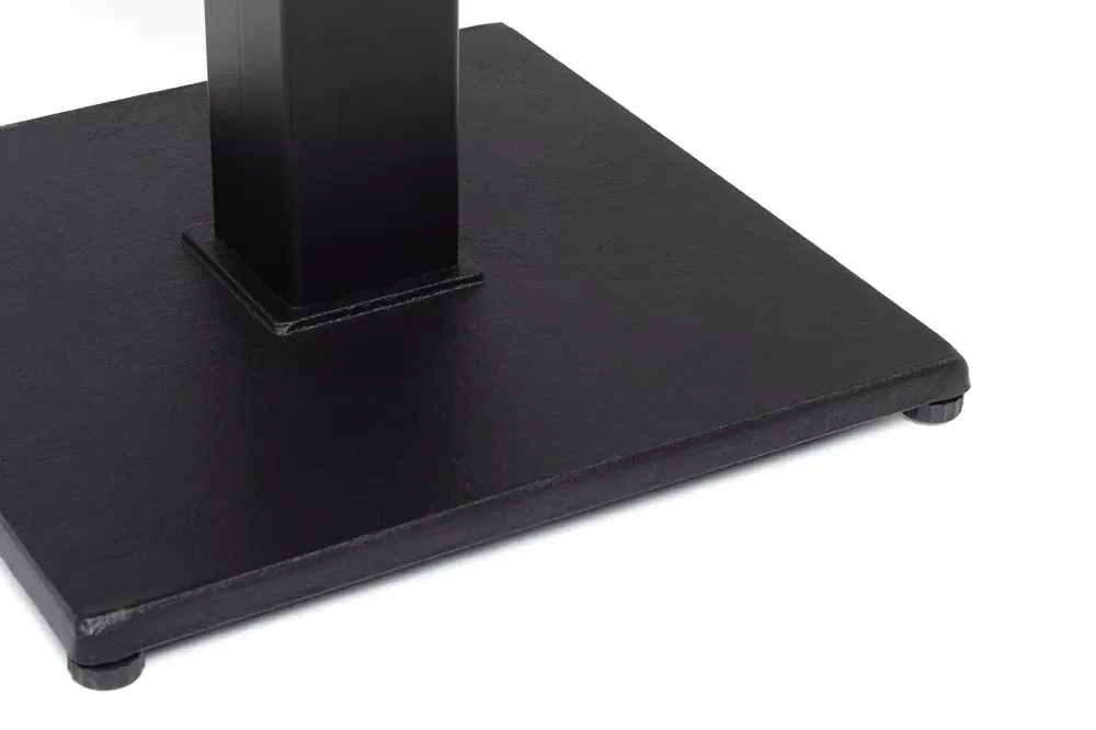 "Каффе" стол из HPL квадратный 64х64см, цвет молочный