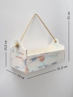 Ящик с канатной ручкой "Прованс"