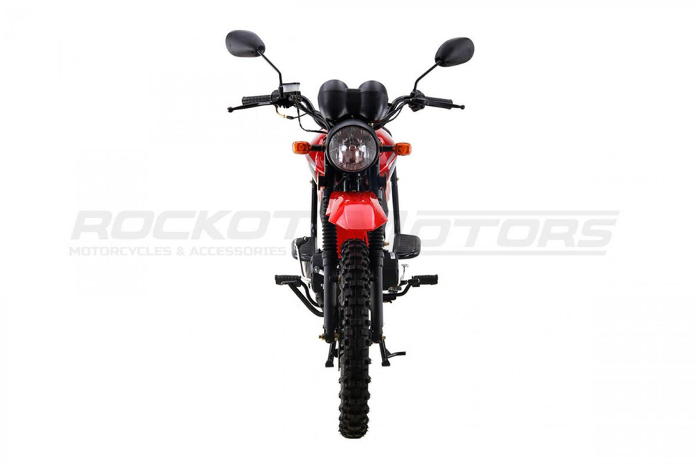 Мопед ROCKOT ALPHA OFFROAD M-12 (красный глянцевый)