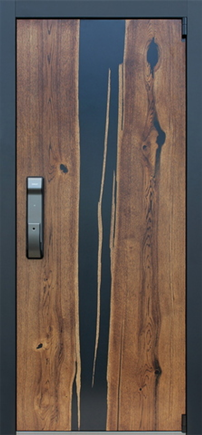 Стальная дверь "Слэб". Заказная модель.