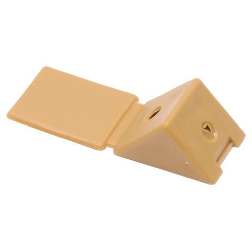 Уголок мебельный пластик бежевый малый