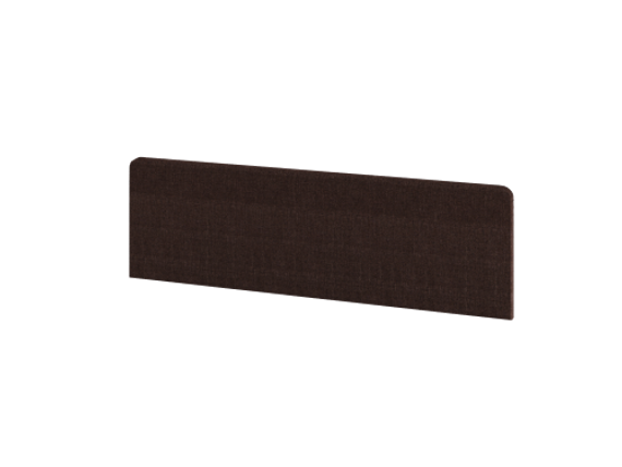 Экран фронтальный ЛДСП ткань Romeo 1200х370х32 512074-004 Каштан