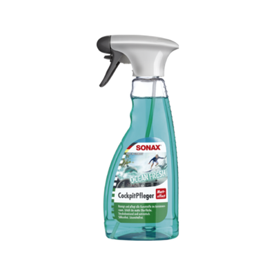 SONAX Cockpit матовый очиститель-полироль для пластика "Свежесть океана", 500мл