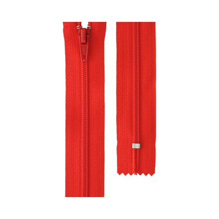 Молния  н/р брючная "Gamma", 20 см, замок-автомат, №159 красный