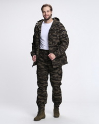 Демисезонный костюм для охоты и рыбалки ONERUS "Горный -5" (РипСтоп,Флис) К-04