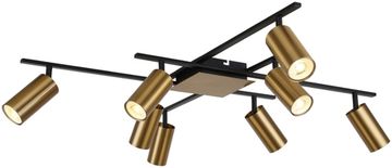Люстра потолочная 8*GU10 2162/05/08C бронза Ausver Stilfort