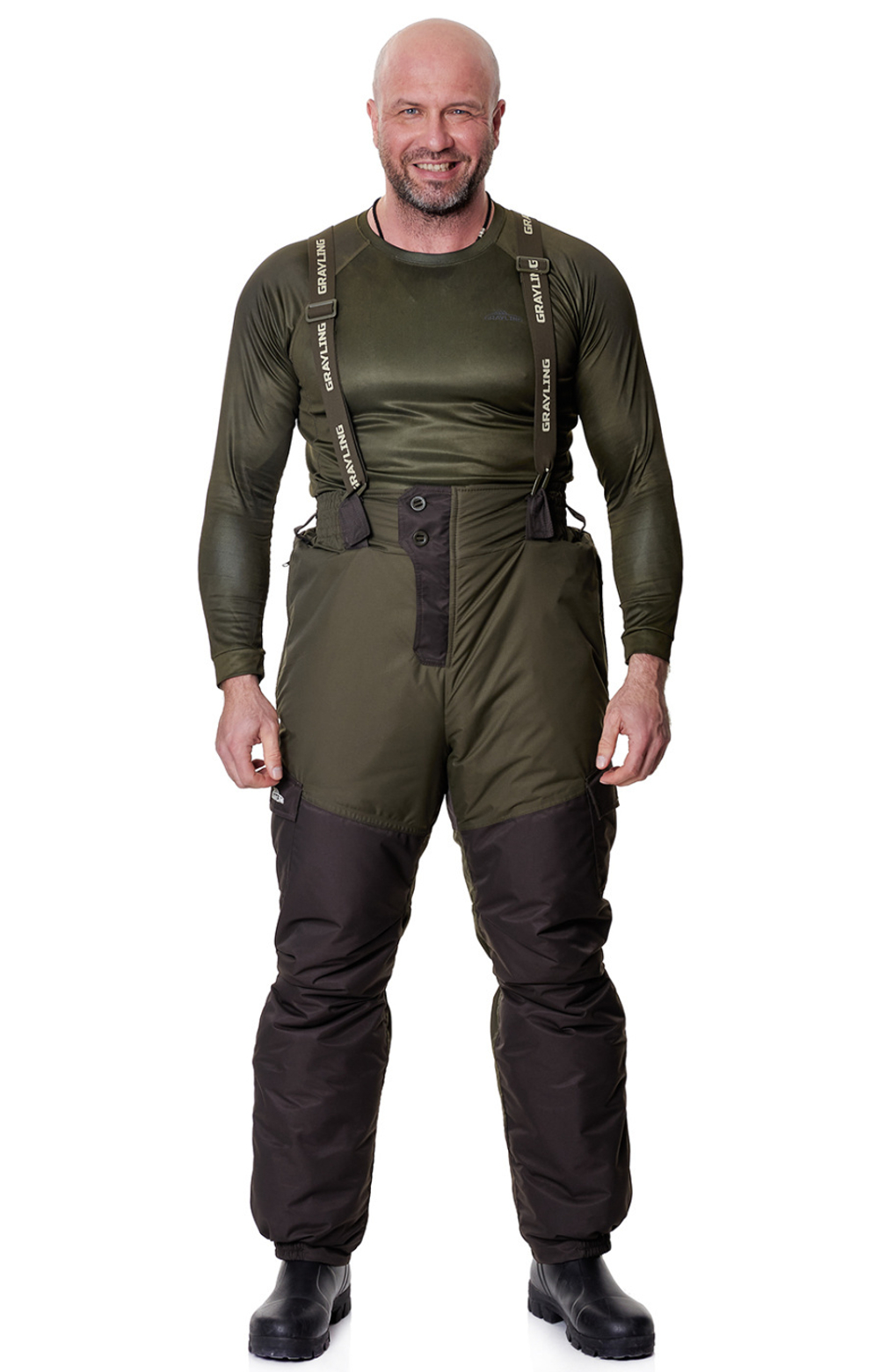 Скат костюм для рыбалки GRAYLING, зимний -45, хаки