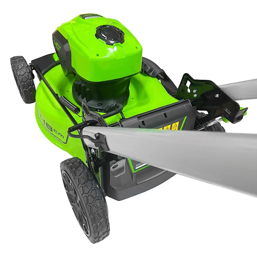 Аккумуляторная газонокосилка Greenworks GD40LM48SPK5 40В (1 x 5 Ач, Быстрое ЗУ) нож 48 см, 2517407U5F