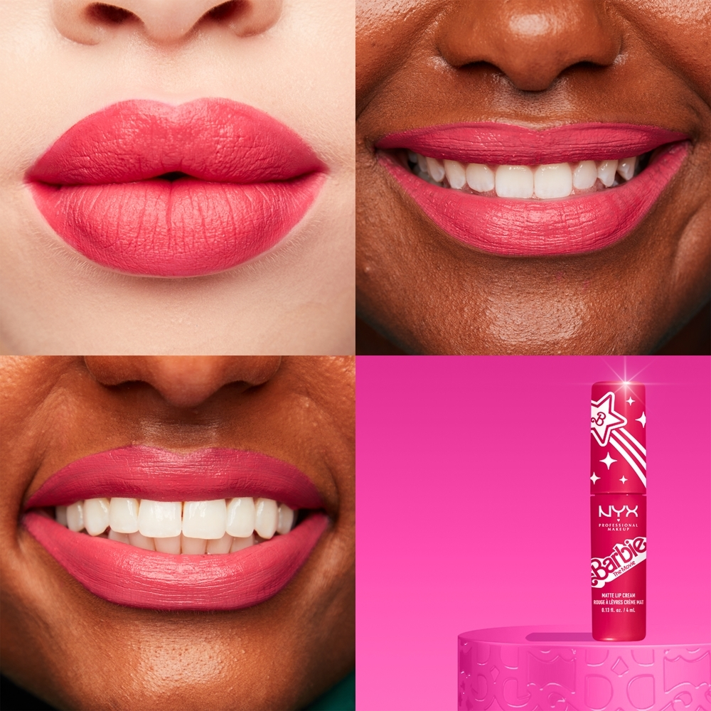 NYX Professional Makeup Barbie Smooth Whip Matte Lip Cream - жидкая матовая помада, 4 ml