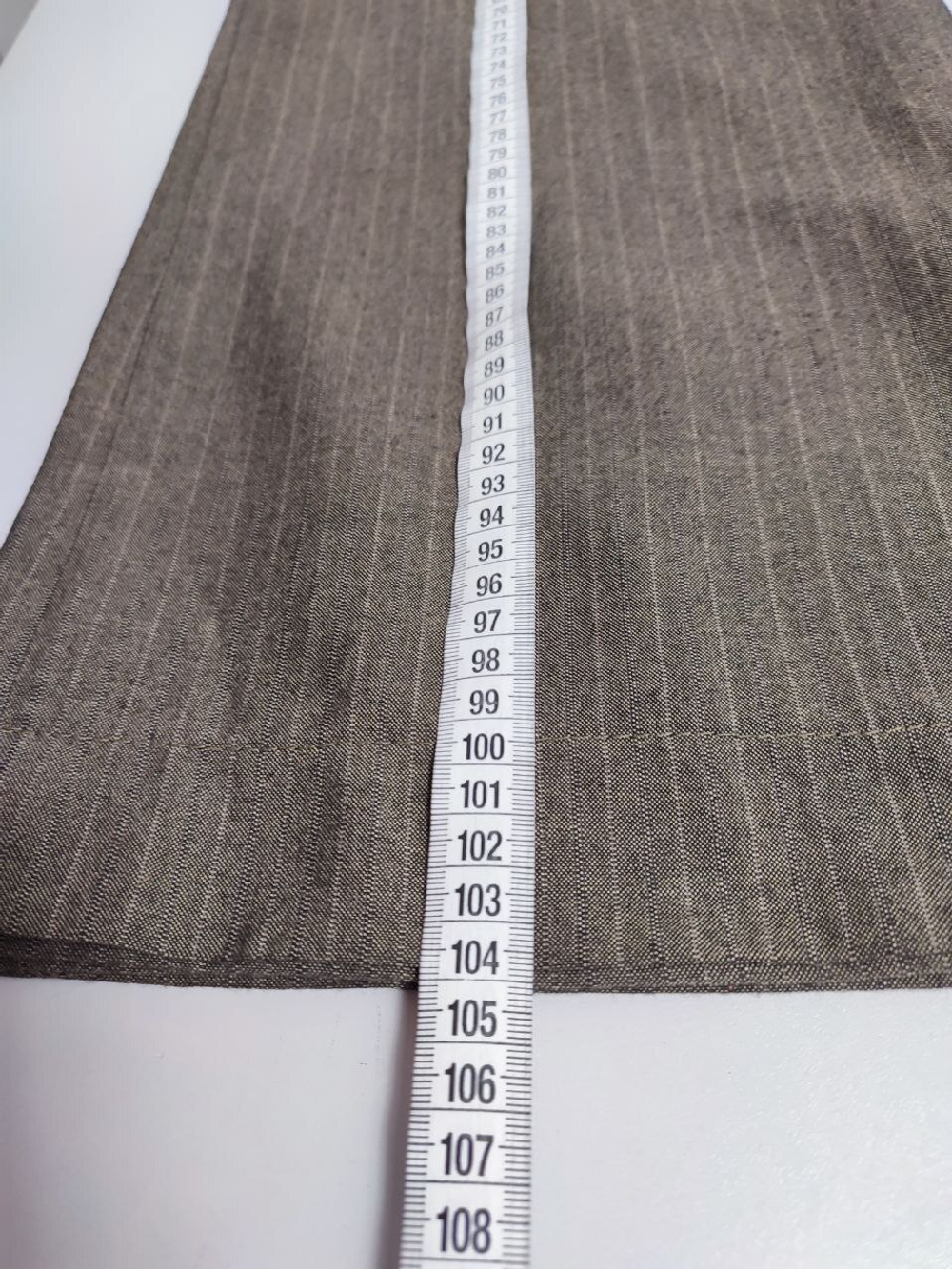 Брюки в полоску прямые 50 размер