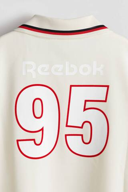 H&M x Reebok Футболка с длинным рукавом, белый