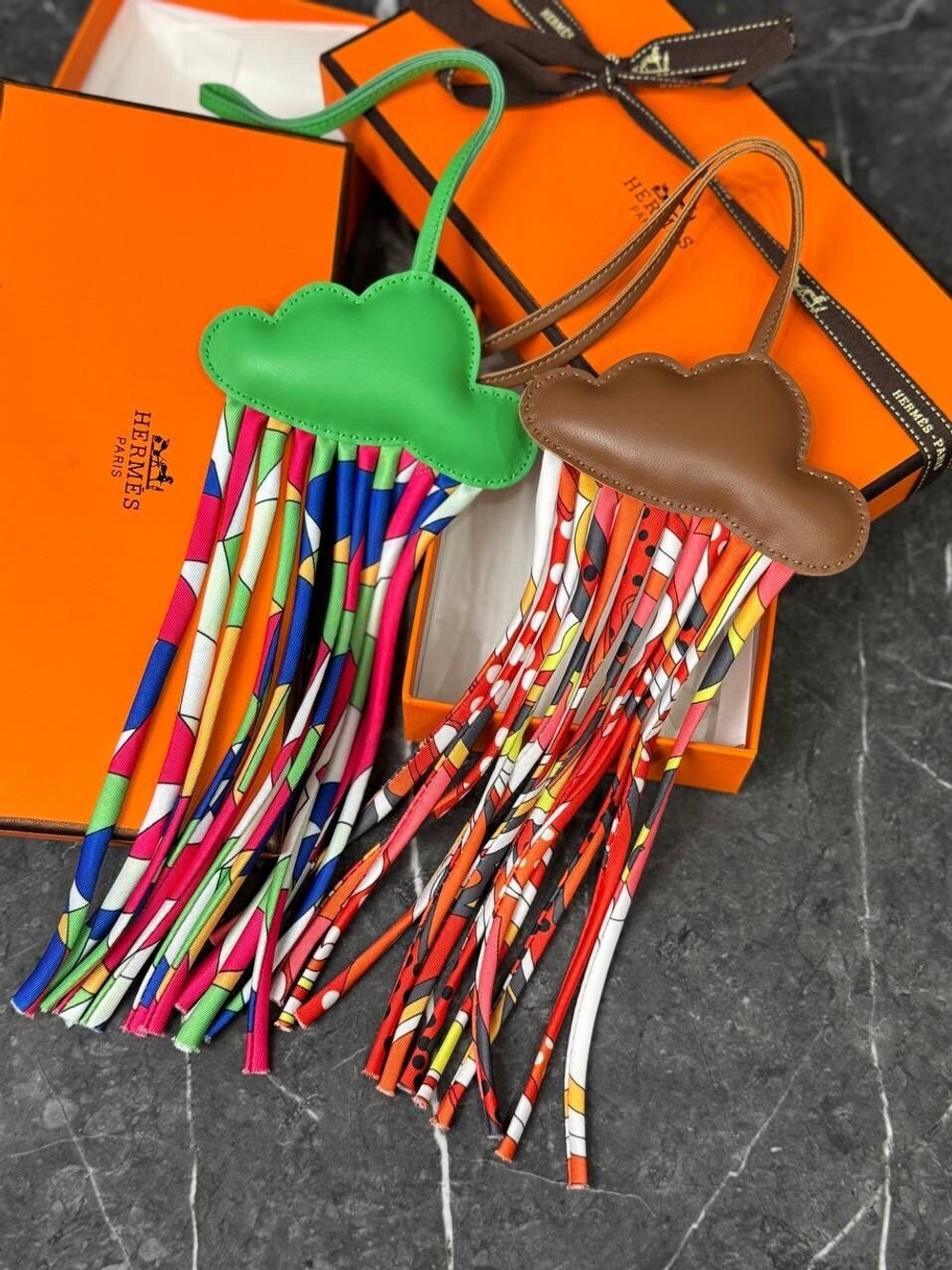 Брелок для сумки Hermes