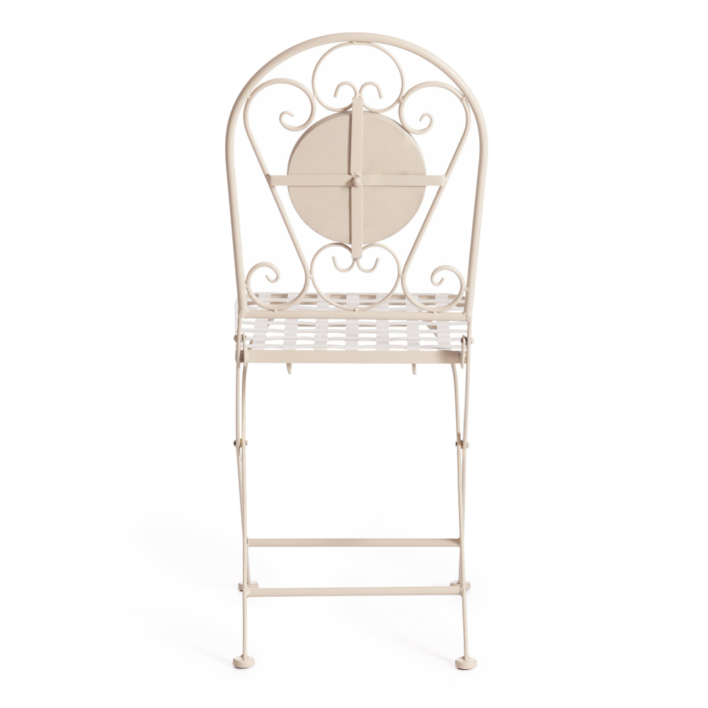 Стул Secret de Maison VICENZA (mod. PL08-7451RV) металл, 36*35*91 см, белый/плитка "калейдоскоп" (Комплект из 2 шт.)