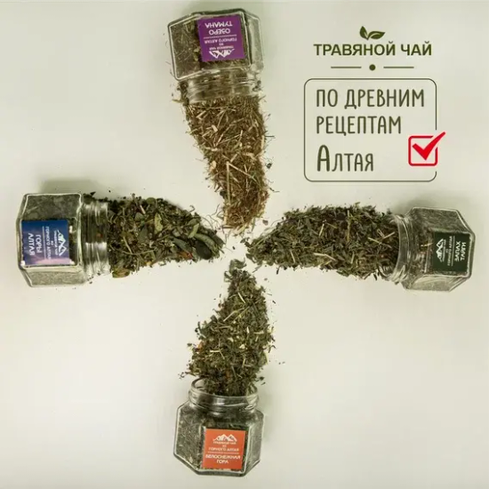 Подарочный набор из 4х видов чая