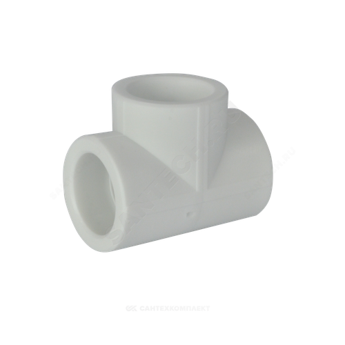 Тройник PP-R белый Дн 63 внутренняя пайка VALFEX 10111063