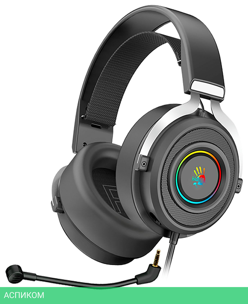Наушники A4Tech Bloody G535P Black/Silver