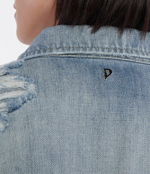 Джинсовая рубашка DONDUP - made in Italy - голубой(DJ621 DF0263D HO4)