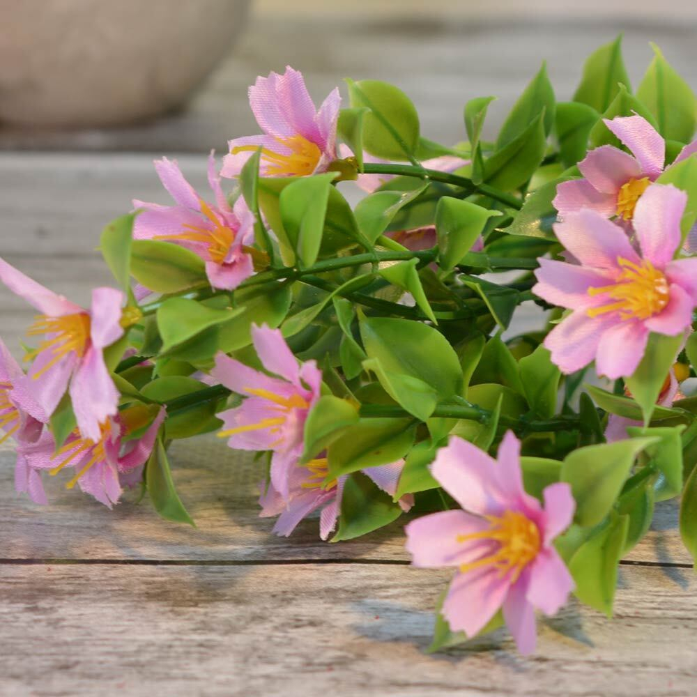 Цветы искусственные "Ромашка" букет 33см WSN-05 микс