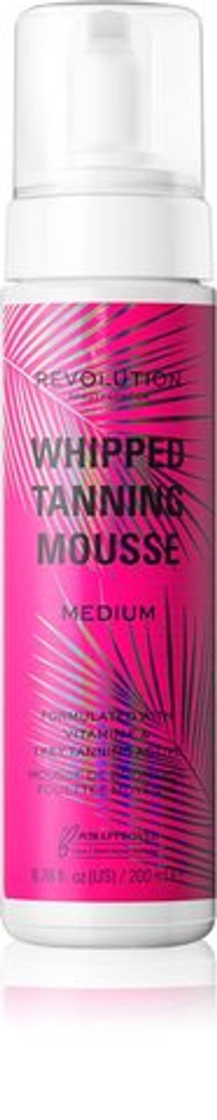 Makeup Revolution Beauty Tanning Whipped Mousse - пена для автозагара /  Medium 200  ml  / GTIN 5057566592086