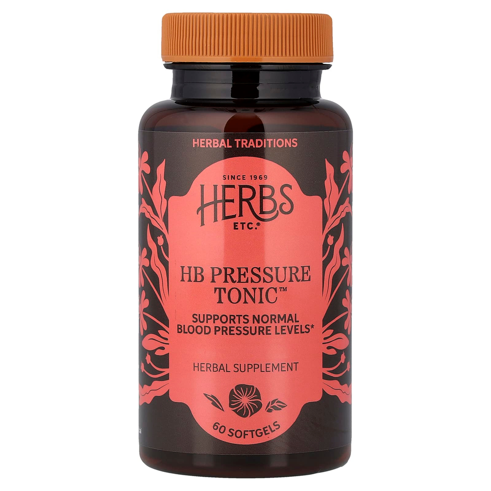 Herbs Etc., HB Pressure Tonic™, 60 капсул