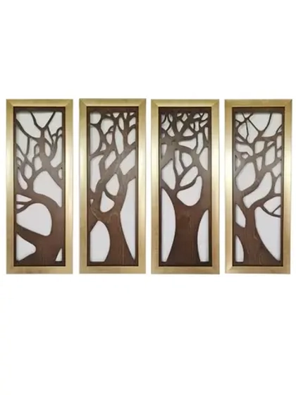 Панно на стену для интерьера 4 шт.