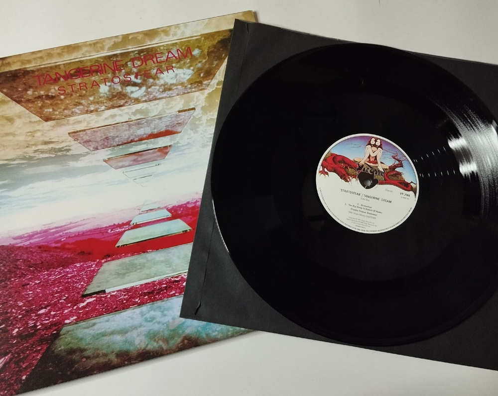 Винтажная виниловая пластинка LP Tangerine Dream Stratosfear (EU 2012)