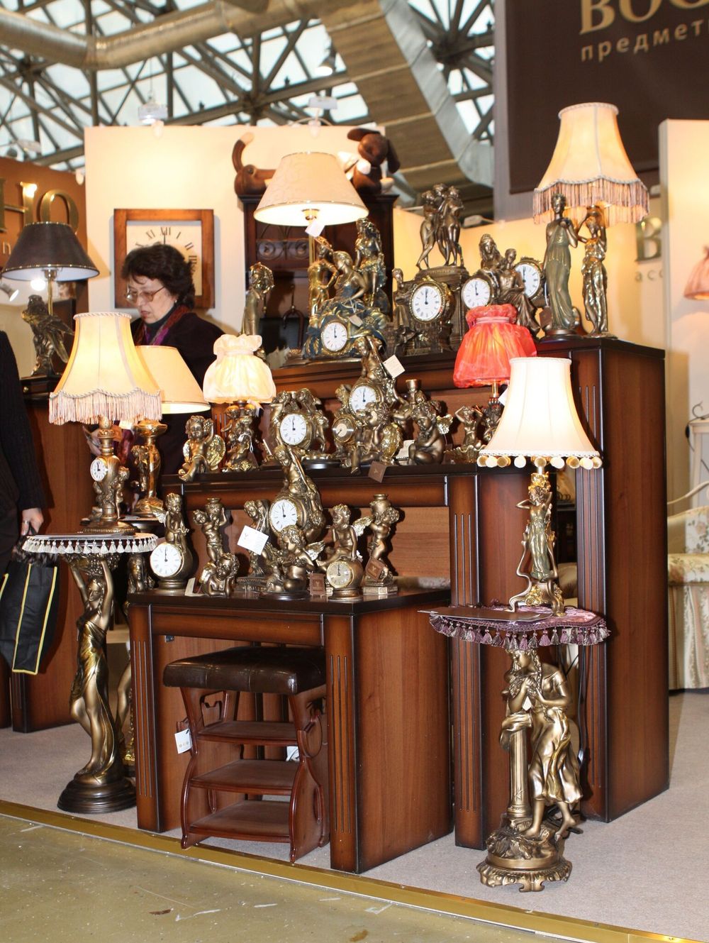 Подставка Маркет 3 Орех Оберджин