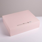 Коробка складная подарочная «Поздравляю», 31 х 24.5 х 9 см, БЕЗ ЛЕНТЫ