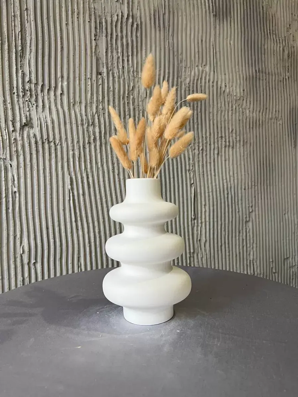 Ваза Волна для сухоцветов и декора