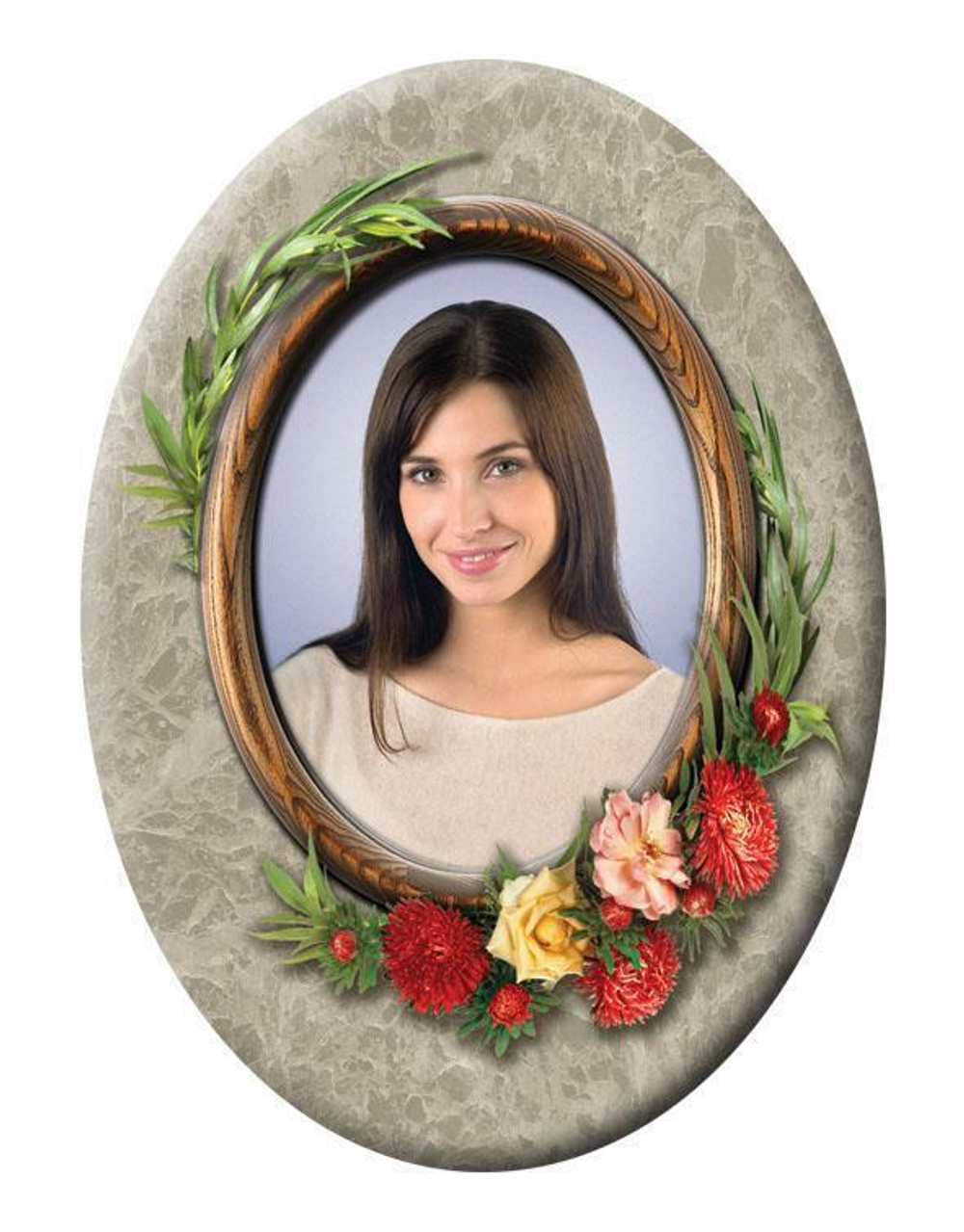 Портрет для памятника без надписи