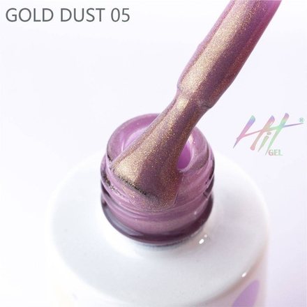 Гель-лак ТМ "HIT gel" №05 Gold dust, 9 мл