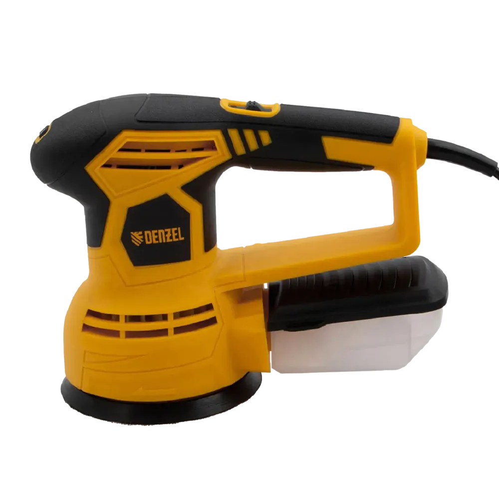 Машина шлифовальная эксцентриковая OS-125, 450 Вт, 6000-12000 об/мин Denzel, 27601