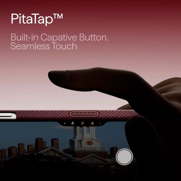 Чехол Pitaka Edge Case для iPhone 17 Pro Max, Гарвардский багровый | Harvard Crimson