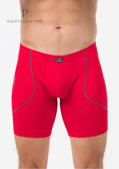 Трусы мужские боксеры удлинённые Pantelemone PMHLL-1469, красный