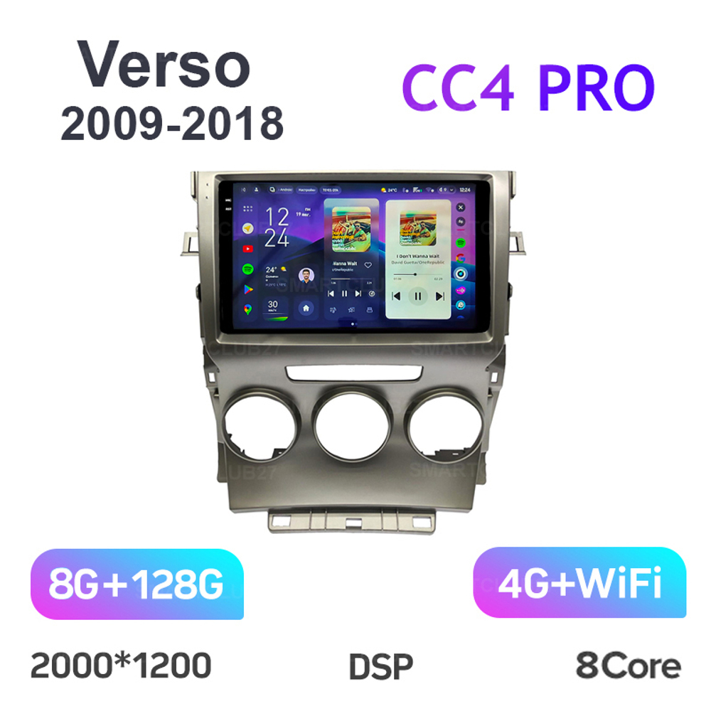 Teyes CC4 Pro 9" для Toyota Verso 2009-2018