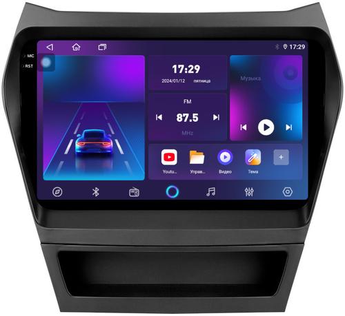 Магнитола для Hyundai Santa Fe 2012-2018 - Parafar PF209LUX2U2K на Android 13, Быстрая, QLED+2K, CarPlay, 4G SIM-слот