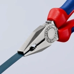 Плоскогубцы комбинированные хромированные 180 мм Knipex 03 05 180