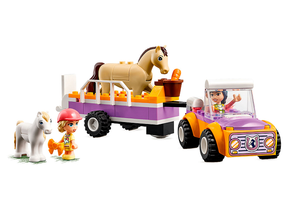 LEGO Friends 42634 — трейлер для лошадей и пони, конный клуб