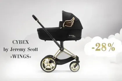 Коляски Cybex Priam IV by Jeremy Scott Wings со скидкой 100 300 рублей!