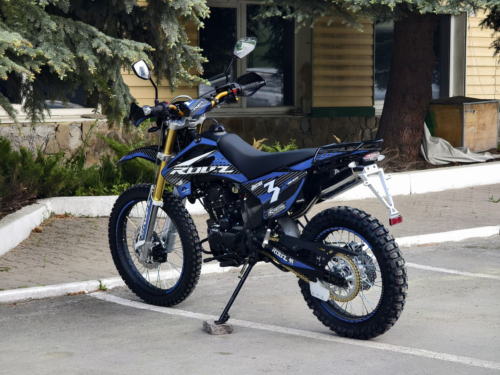 Мотоцикл Roliz SPORT-003 RRC (черно-синий)