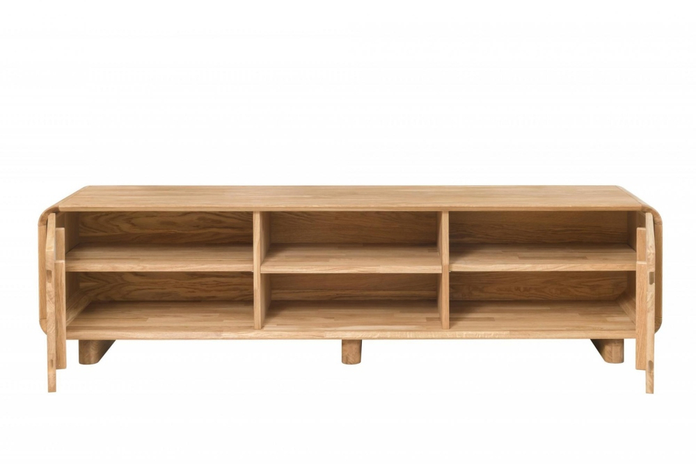 Тумба под ТВ Deo из массива для гостиной